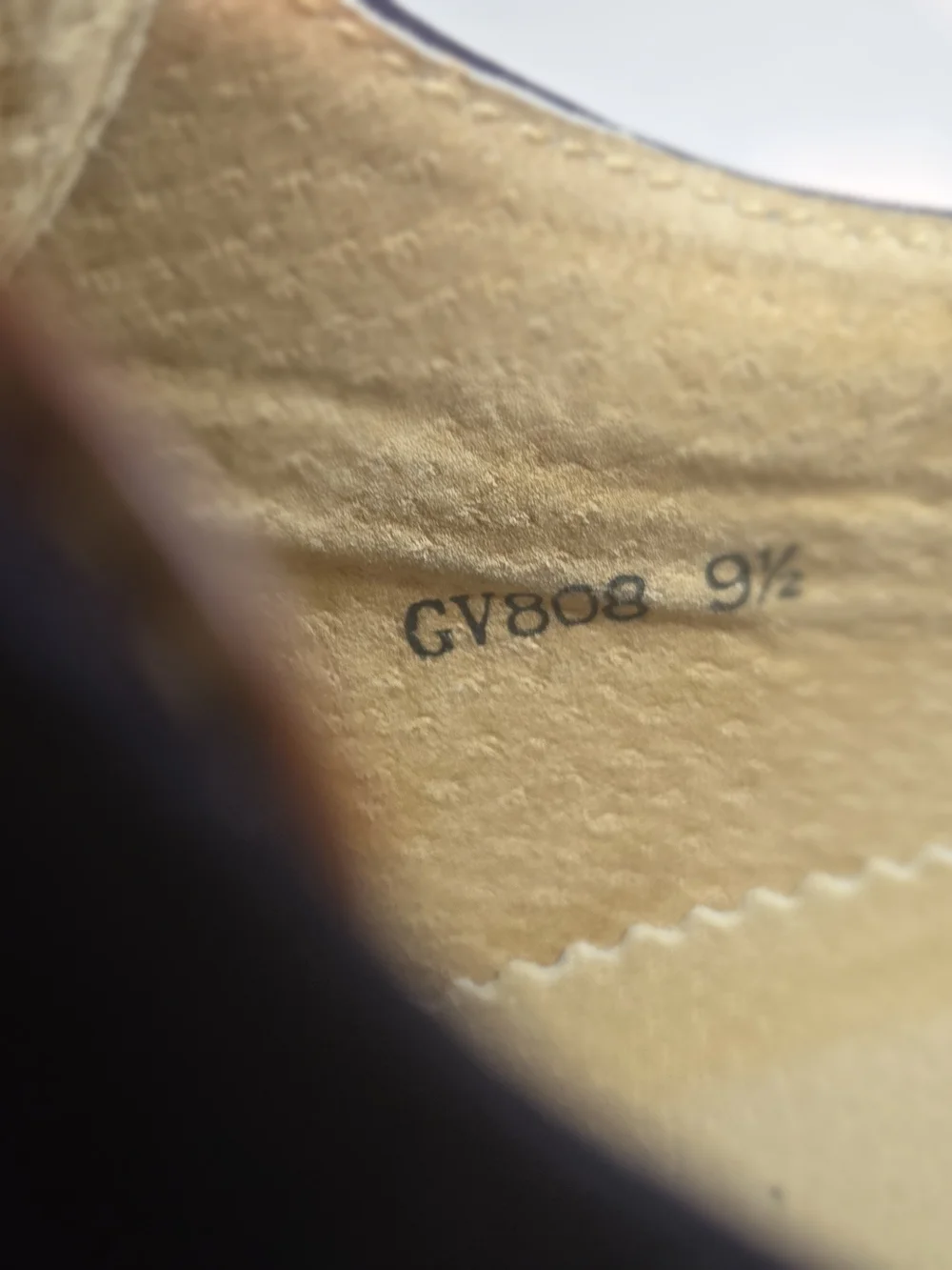 Men's Two-Tone Tan and Black Oxford Derby Dress Shoes